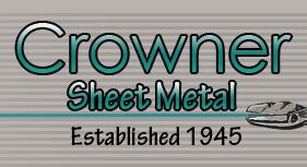 crowner sheet metal products|crown metals and trim.